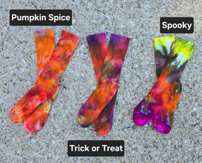Tie Dye Ice Dyed Socks - Adult Unisex (Discontinued Colors)