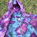 Woodland Purple Crinkle Ice Dye Adult (Multiple Shirt Style Options)