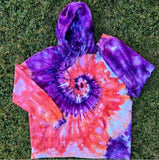 Sunset Afterglow Spiral Ice Dye Adult (Multiple Shirt Style Options)