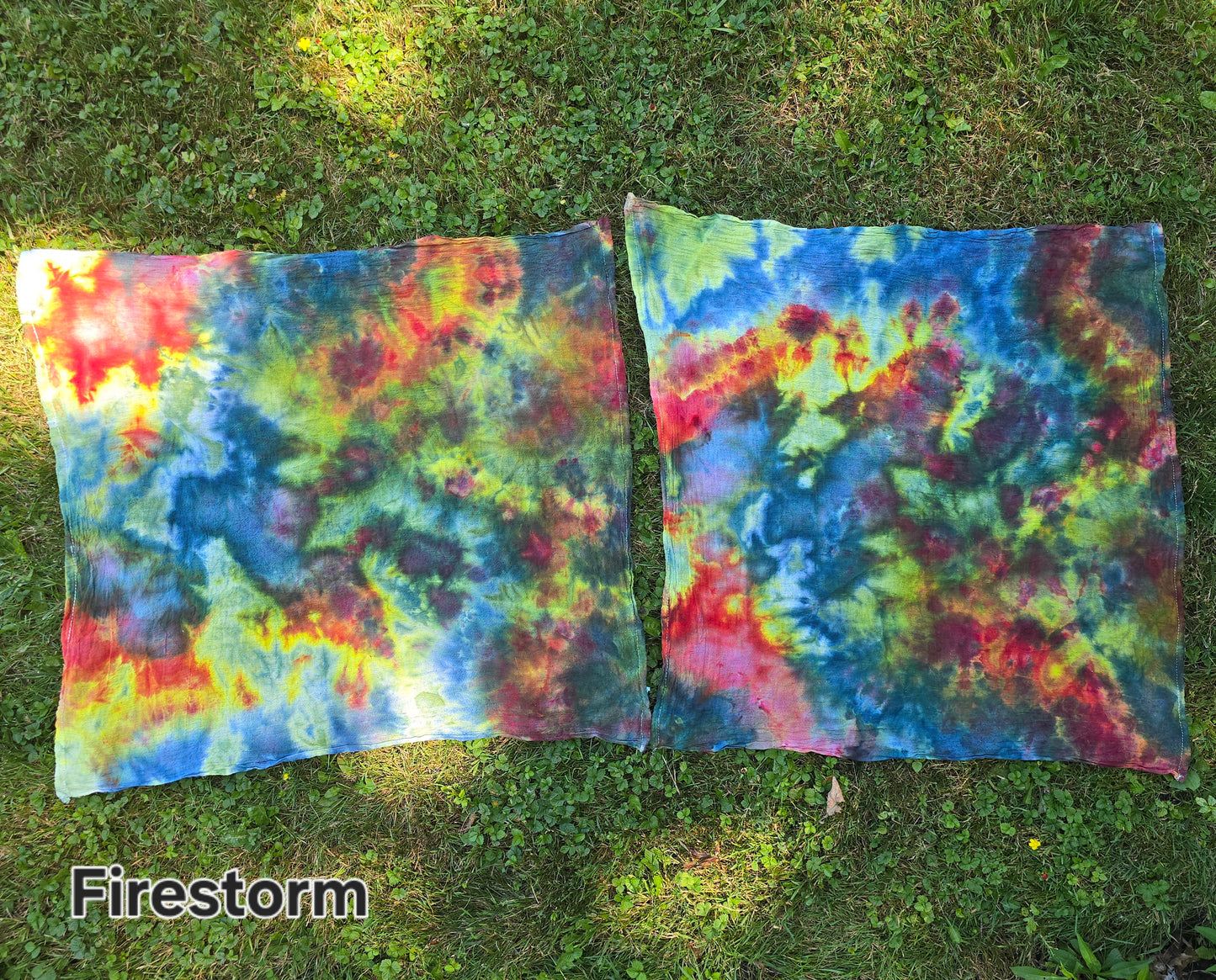 2-Pack Ice Dyed Tea Towels