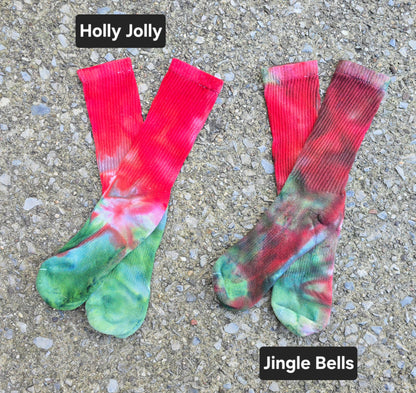 Tie Dye Ice Dyed Socks - Adult Unisex (Discontinued Colors)
