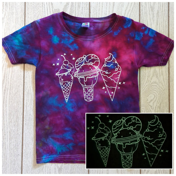 Glow in the Dark Ice Cream Youth Shirt