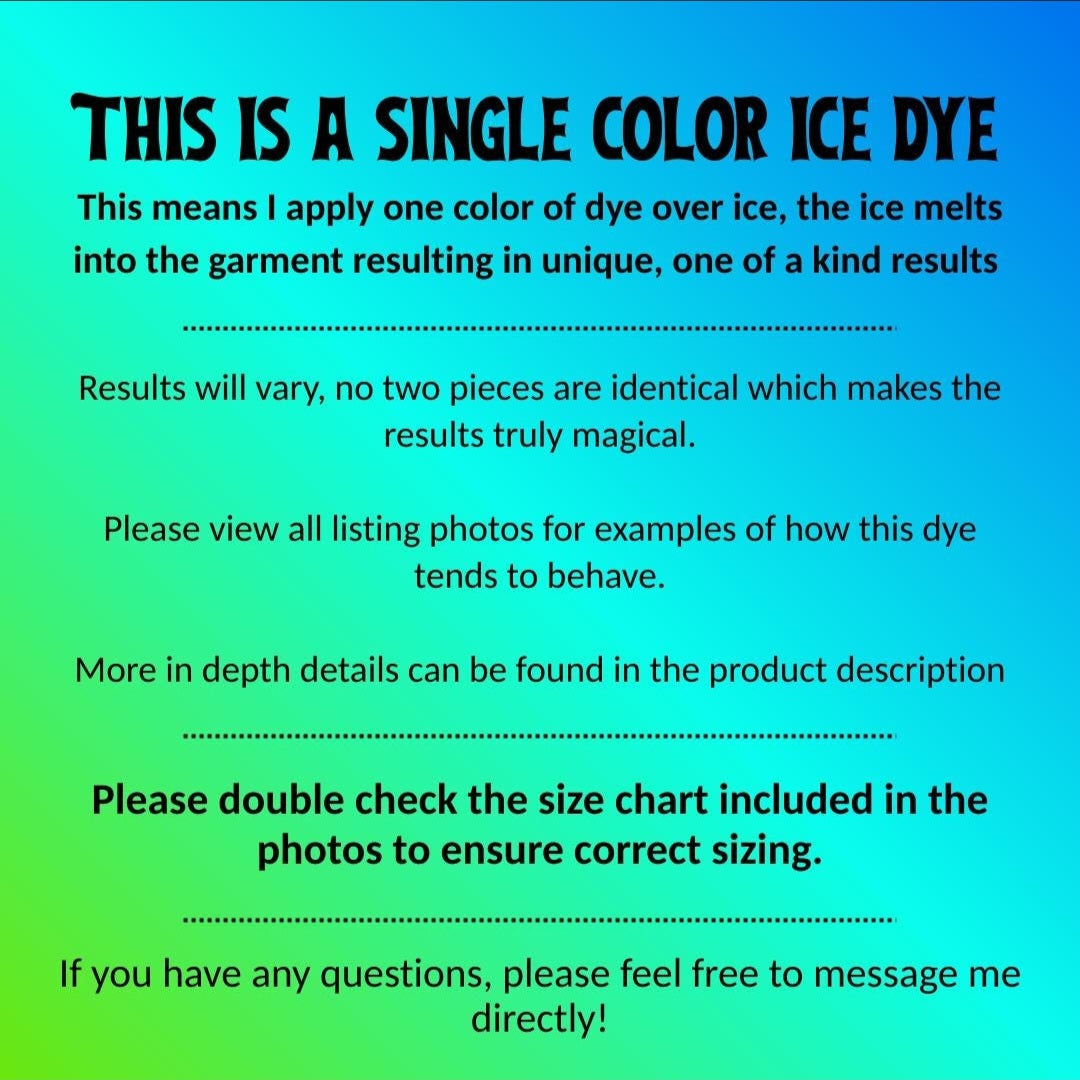 Earthbound Ice Dye Adult