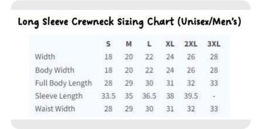 Witch in All of Us Ice Dye Long Sleeve Crewneck