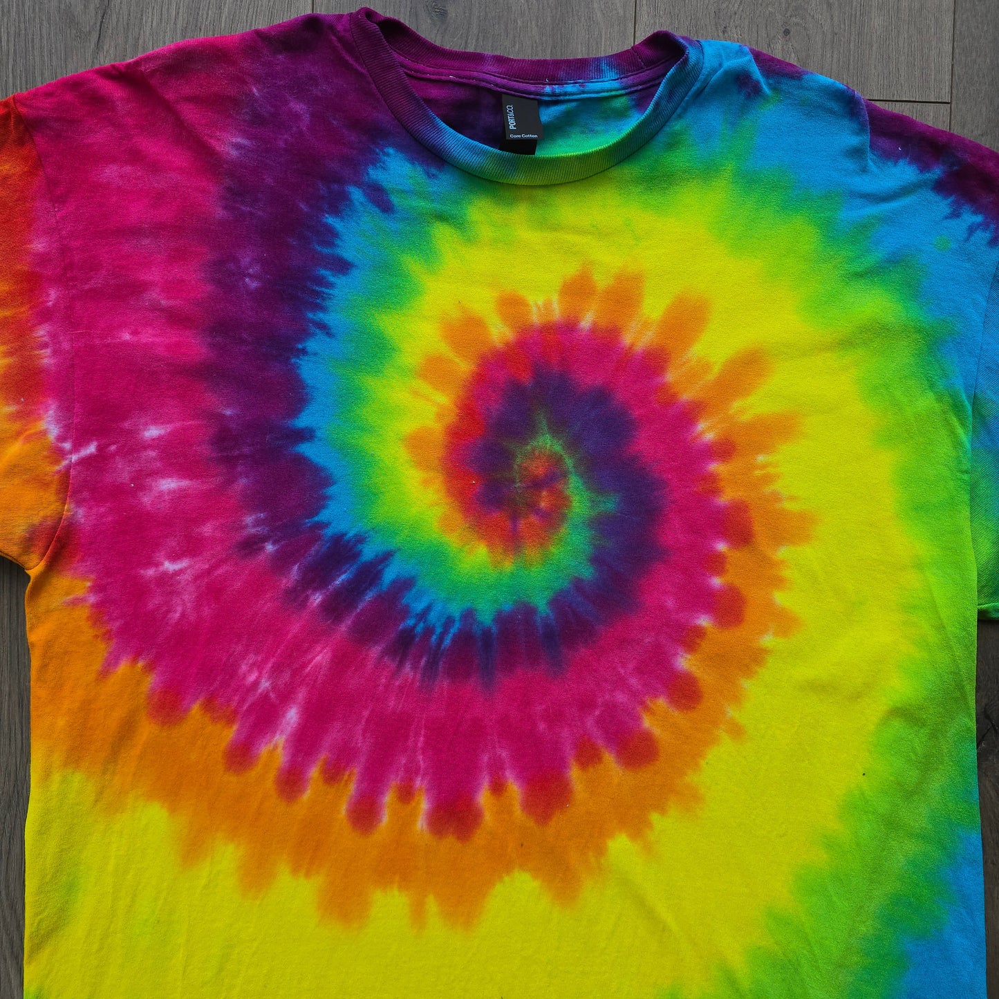 Pink Rainbow Spiral Adult
