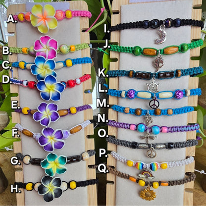 Hemp Anklets (Various)