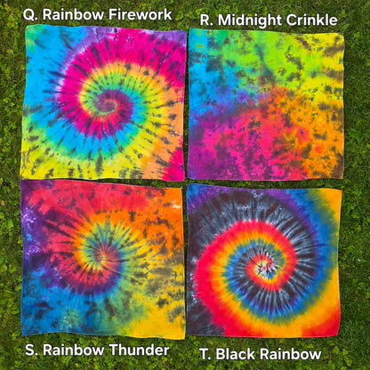 Tie Dye Bandanas