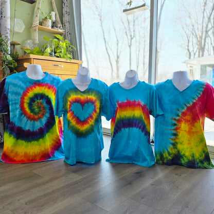 Rainbow Skies Spiral Adult (Multiple Shirt Style Options)