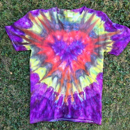 Halloween Heart Ice Dye Adult