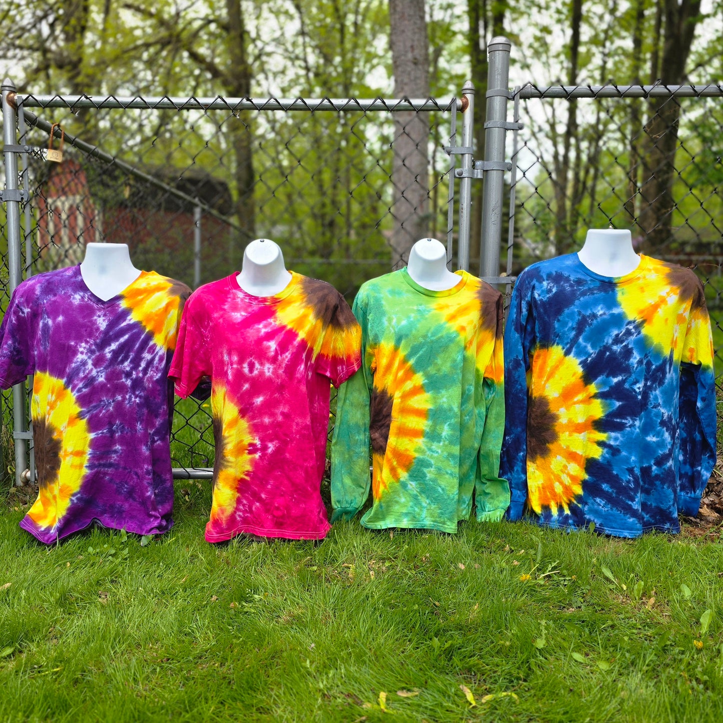 Double Sunflower Adult (Multiple Shirt Style Options)