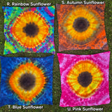 Assorted Tie Dye Tapestries 28"x28"