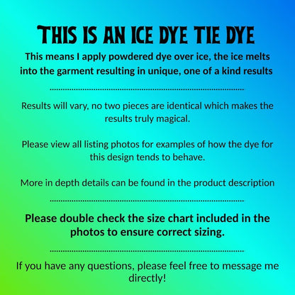 Stay Wild Adult Ice Dye