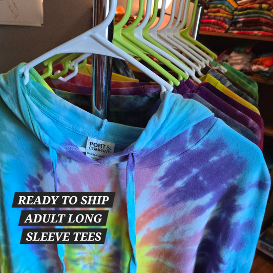Ready to Ship Adult Long Sleeved Shirts