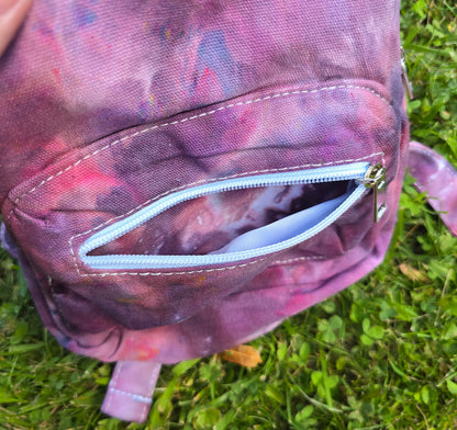 Ice Dye Mini Bookbag