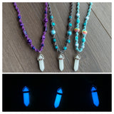 Glow in the Dark Hemp Necklaces