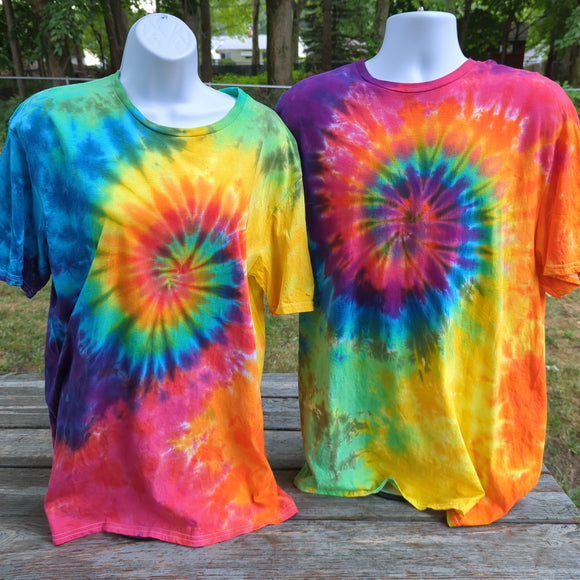 Rainbow Hurricane Adult (Multiple Shirt Style Options)