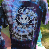 Nightshade Skeleton Ice Dye Adult (Multiple Shirt Style Options)