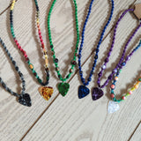 Guitar Pick Hemp Necklaces