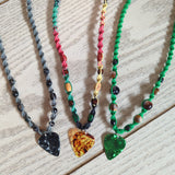 Guitar Pick Hemp Necklaces