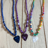 Guitar Pick Hemp Necklaces